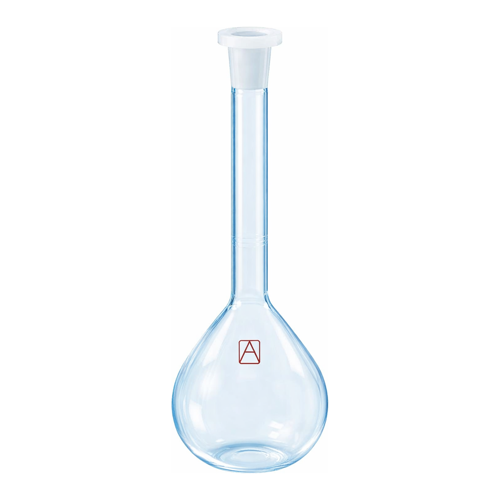 Merck Aldrich Essentials volumetric flask, Class A, meets DIN ISO-1042