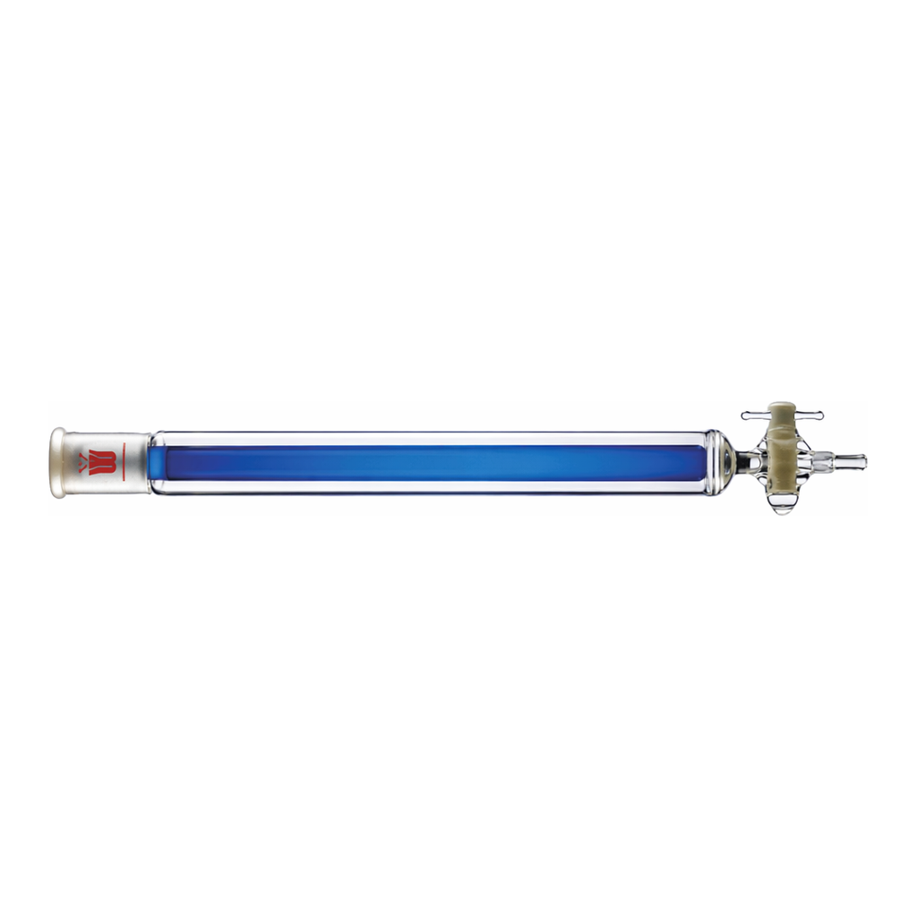 Merck Synthware chromatography column with PTFE stopcock and coarse fritted disc