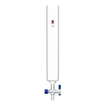 Merck Synthware chromatography column with PTFE stopcock and coarse frit