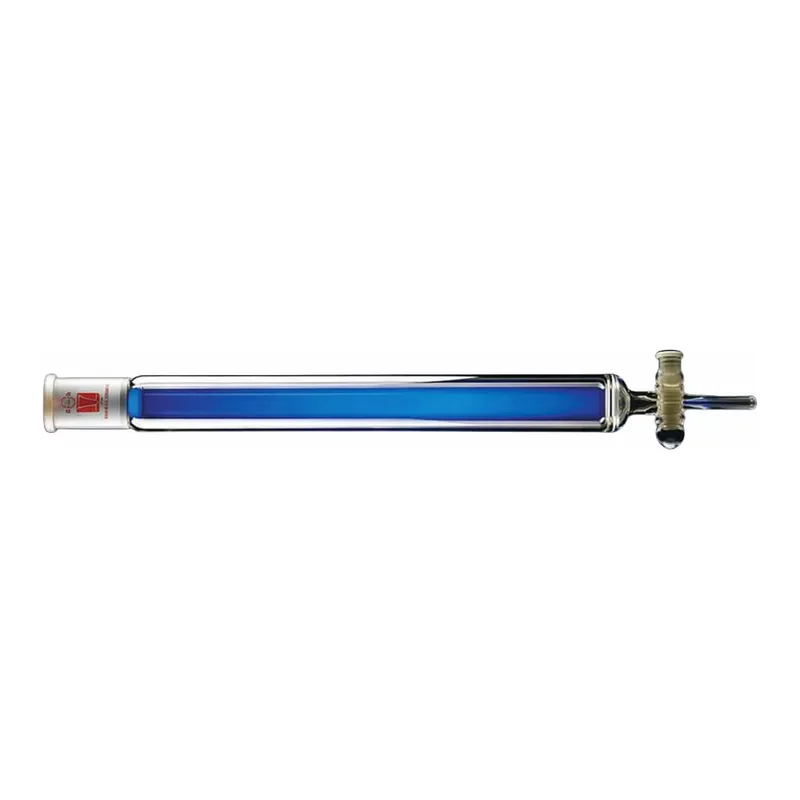 Merck Synthware chromatography column with PTFE stopcock and coarse fritted disc