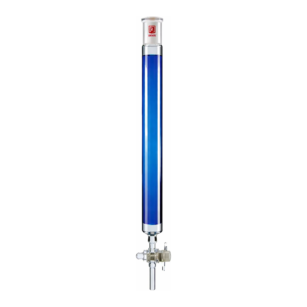 Merck Synthware chromatography column with PTFE stopcock