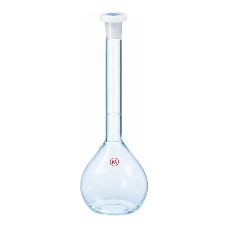 Merck Aldrich Essentials volumetric flask, Class A, meets DIN ISO-1042