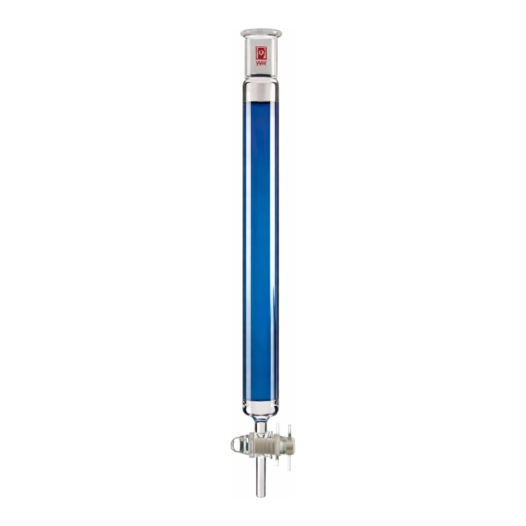 Merck Synthware chromatography column with PTFE stopcock