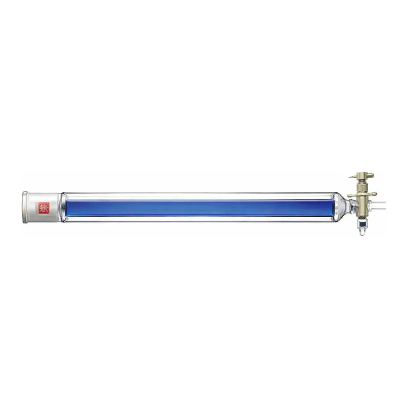 Merck Synthware chromatography column with PTFE stopcock and coarse fritted disc