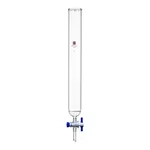 Merck Synthware chromatography column with PTFE stopcock and coarse frit
