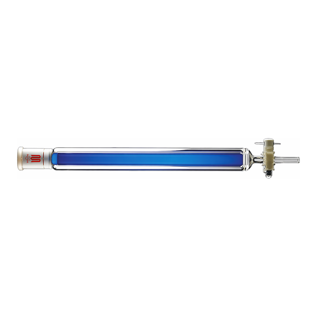 Merck Synthware chromatography column with PTFE stopcock and coarse fritted disc