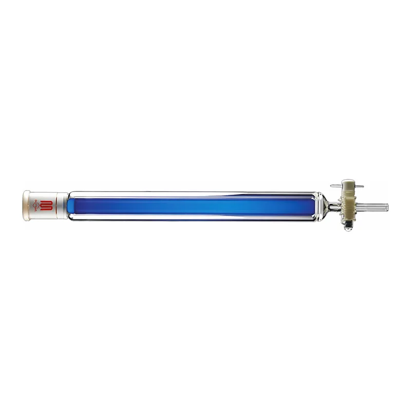 Merck Synthware chromatography column with PTFE stopcock and coarse fritted disc