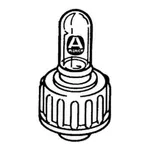Merck Aldrich Schlenk-type male joint cap
