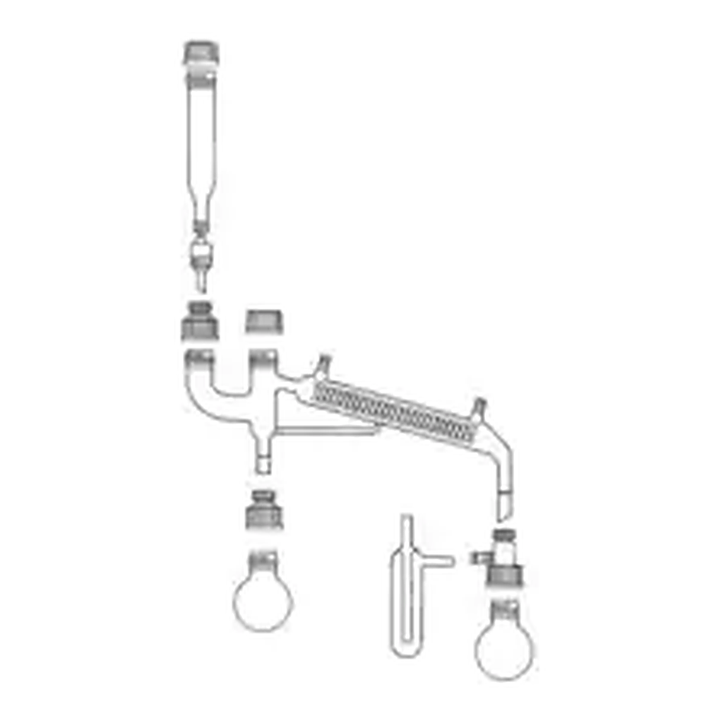 Merck Diazald set with System 45 compatible connections