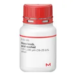 Merck Glass beads, acid-washed