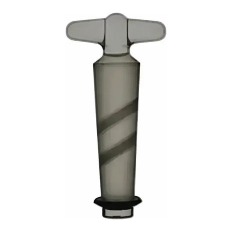 Merck Glass stopcock plug, double oblique 4 mm bore, for vacuum manifolds
