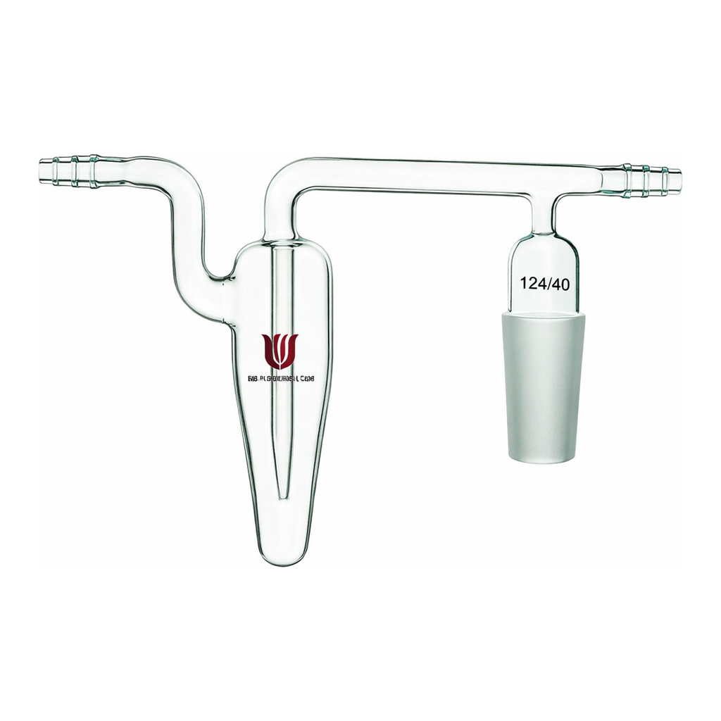 Merck Synthware adapter with mineral oil bubbler