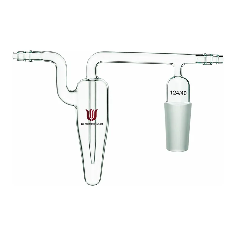 Merck Synthware adapter with mineral oil bubbler