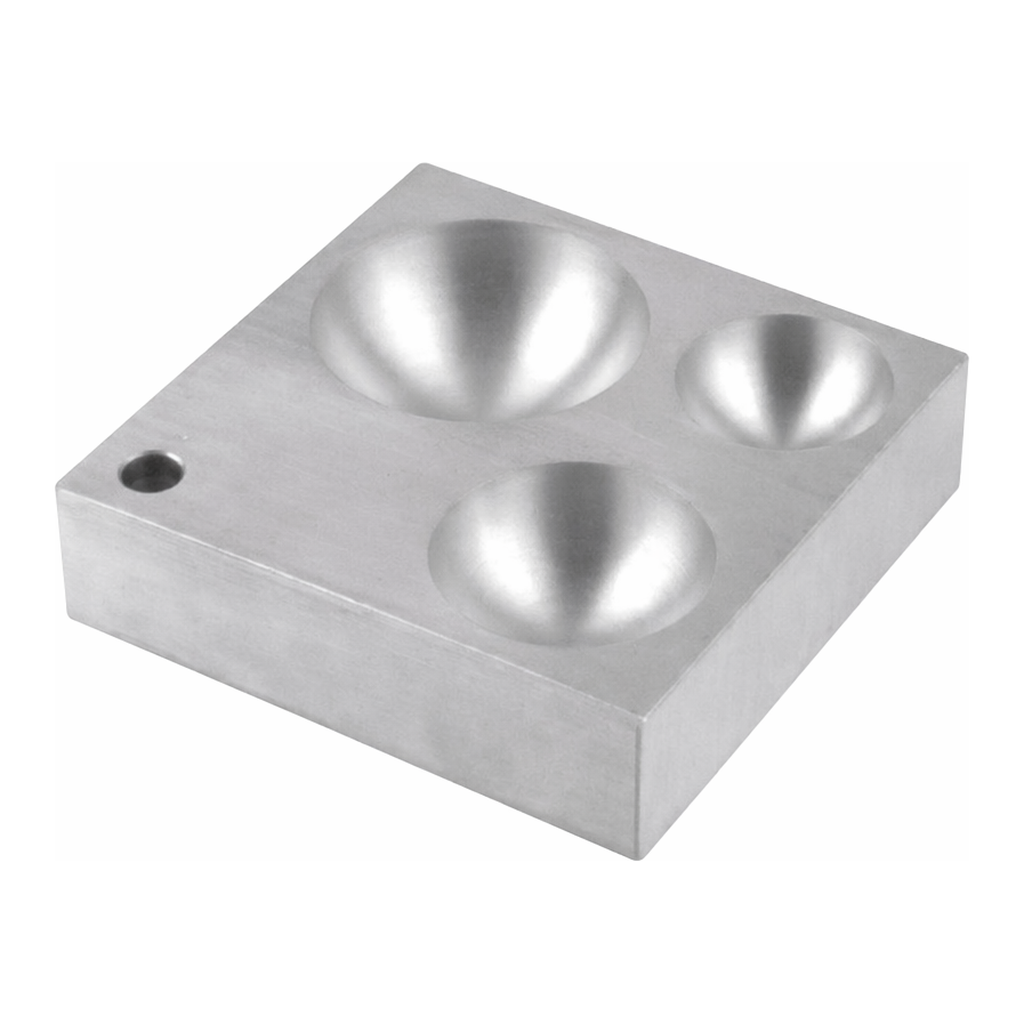 Merck Synthware aluminum heat transfer block for round bottom flasks