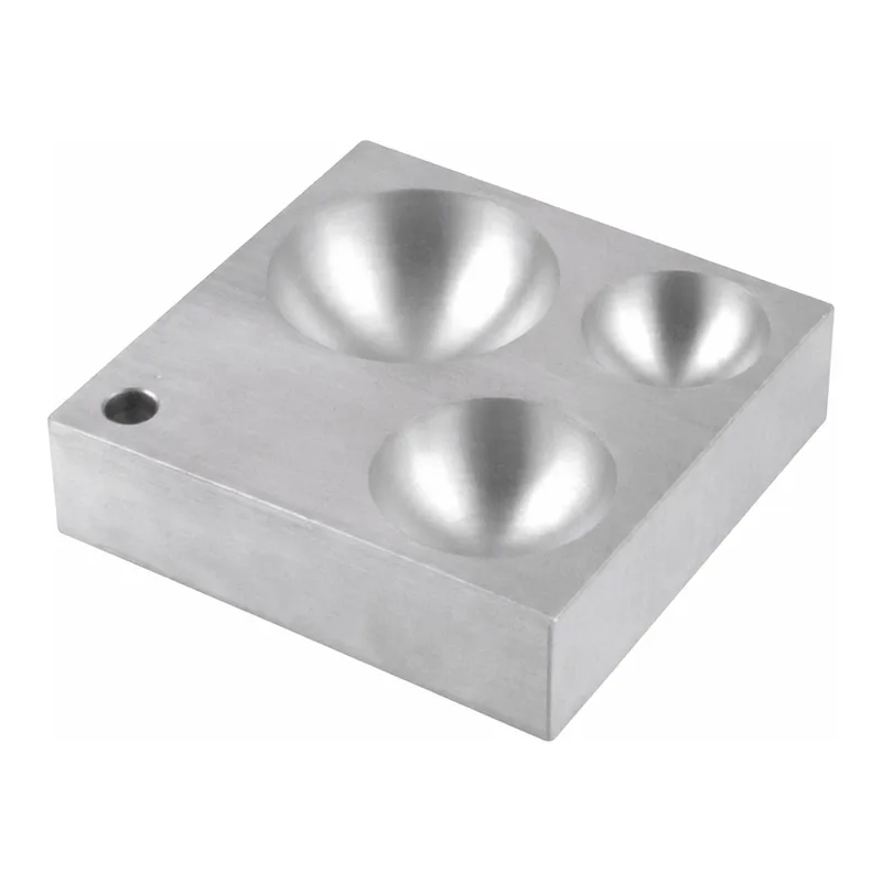 Merck Synthware aluminum heat transfer block for round bottom flasks