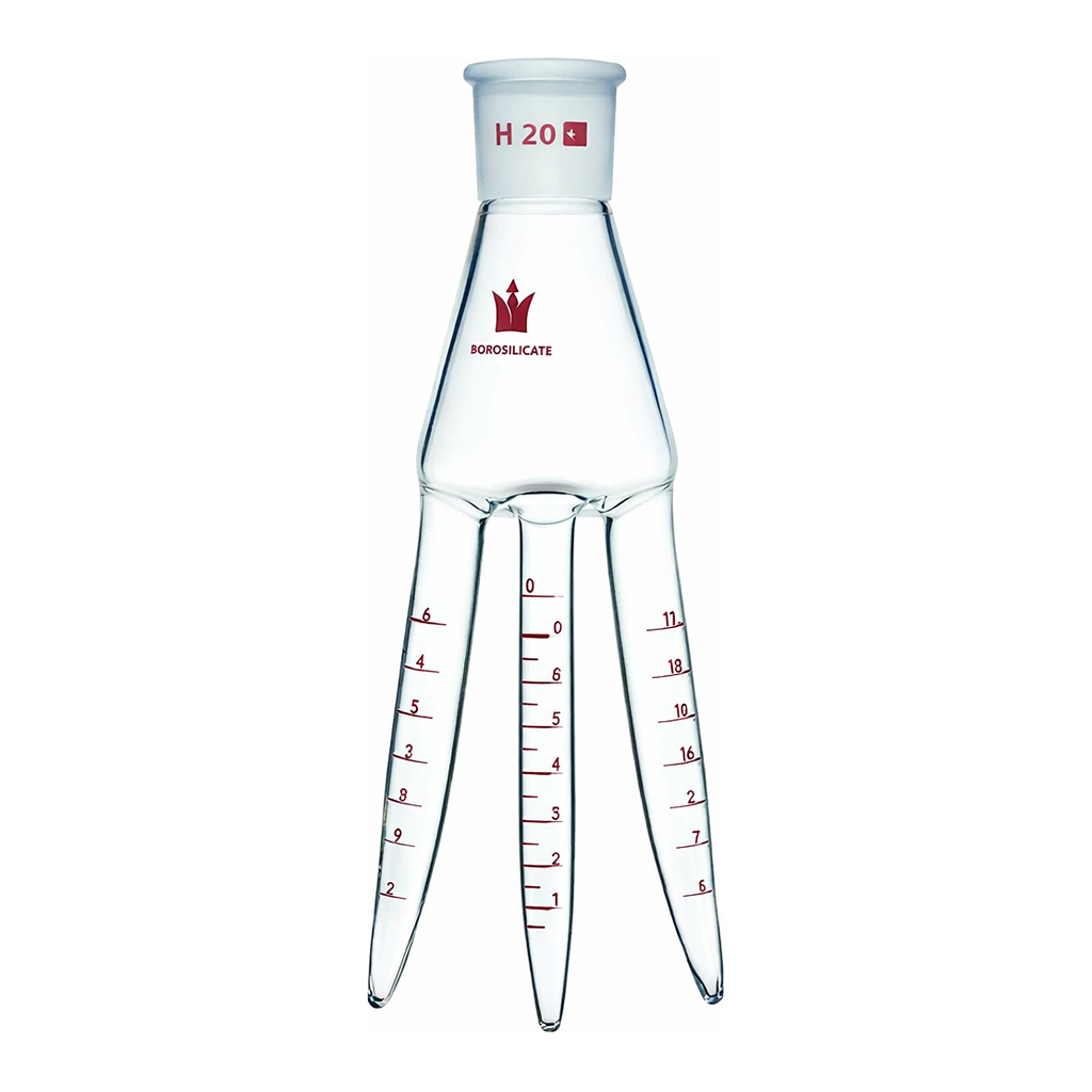 Merck Synthware cow type graduated ditillation reciever
