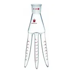 Merck Synthware cow type graduated ditillation reciever