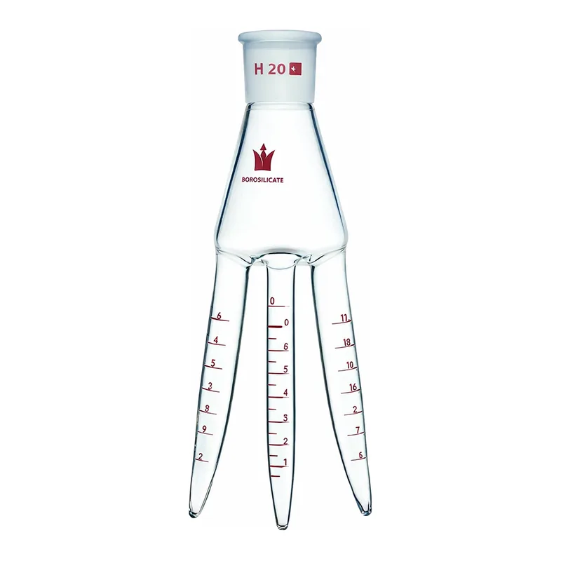 Merck Synthware cow type graduated ditillation reciever