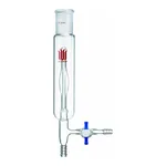 Merck Synthware bubbler with PTFE stopcock