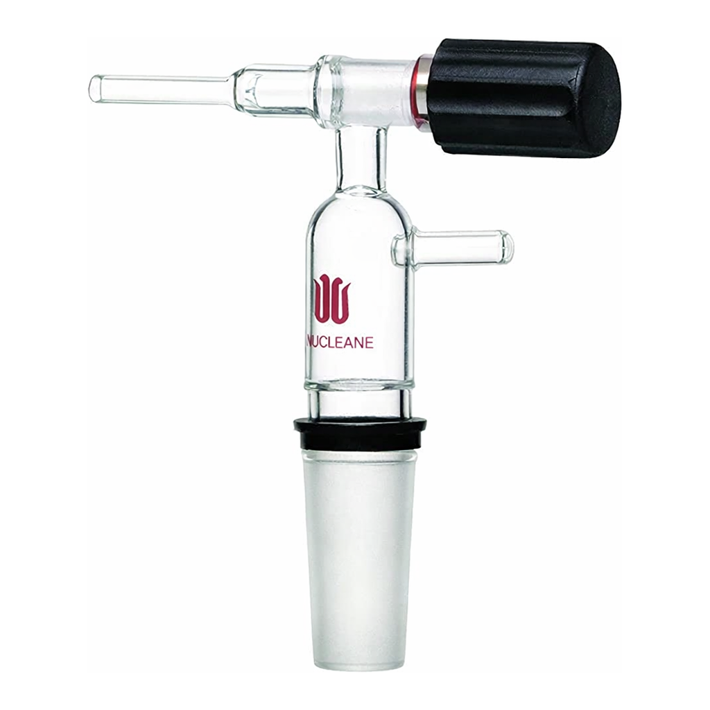 Merck Synthware Chromatography flow control adapter with Rodaviss joint