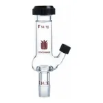 Merck Synthware Hickman-Hinkle still head with side port, cap, o-ring and PTFE-faced septum