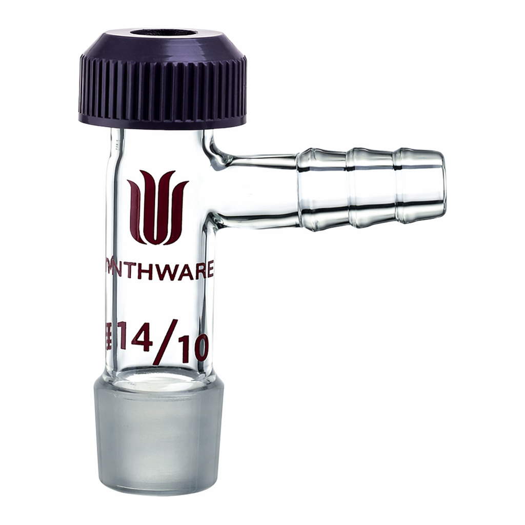 Merck Synthware thermometer adapter with hose connection