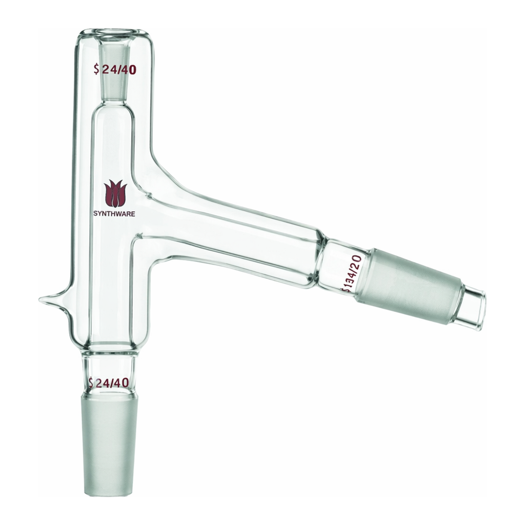 Merck Synthware vacuum jacketed distillation head