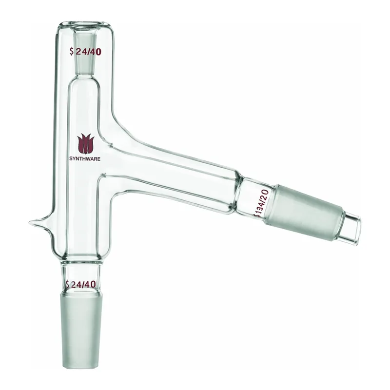 Merck Synthware vacuum jacketed distillation head