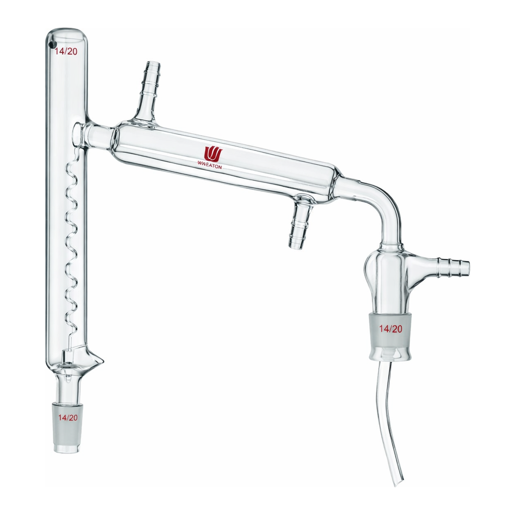 Merck Synthware Vigreux vacuum jacketed micro distillation head