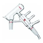 Merck Synthware vacuum jacketed short path distillation head