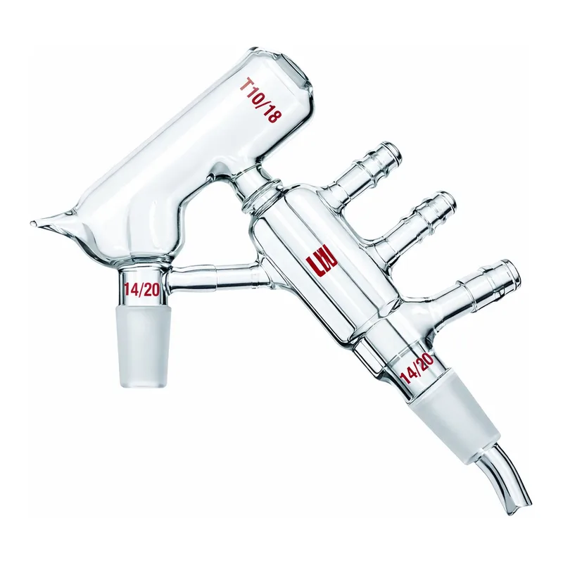 Merck Synthware vacuum jacketed short path distillation head