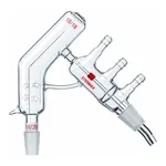 Merck Synthware vacuum jacketed Vigreux short path distillation head