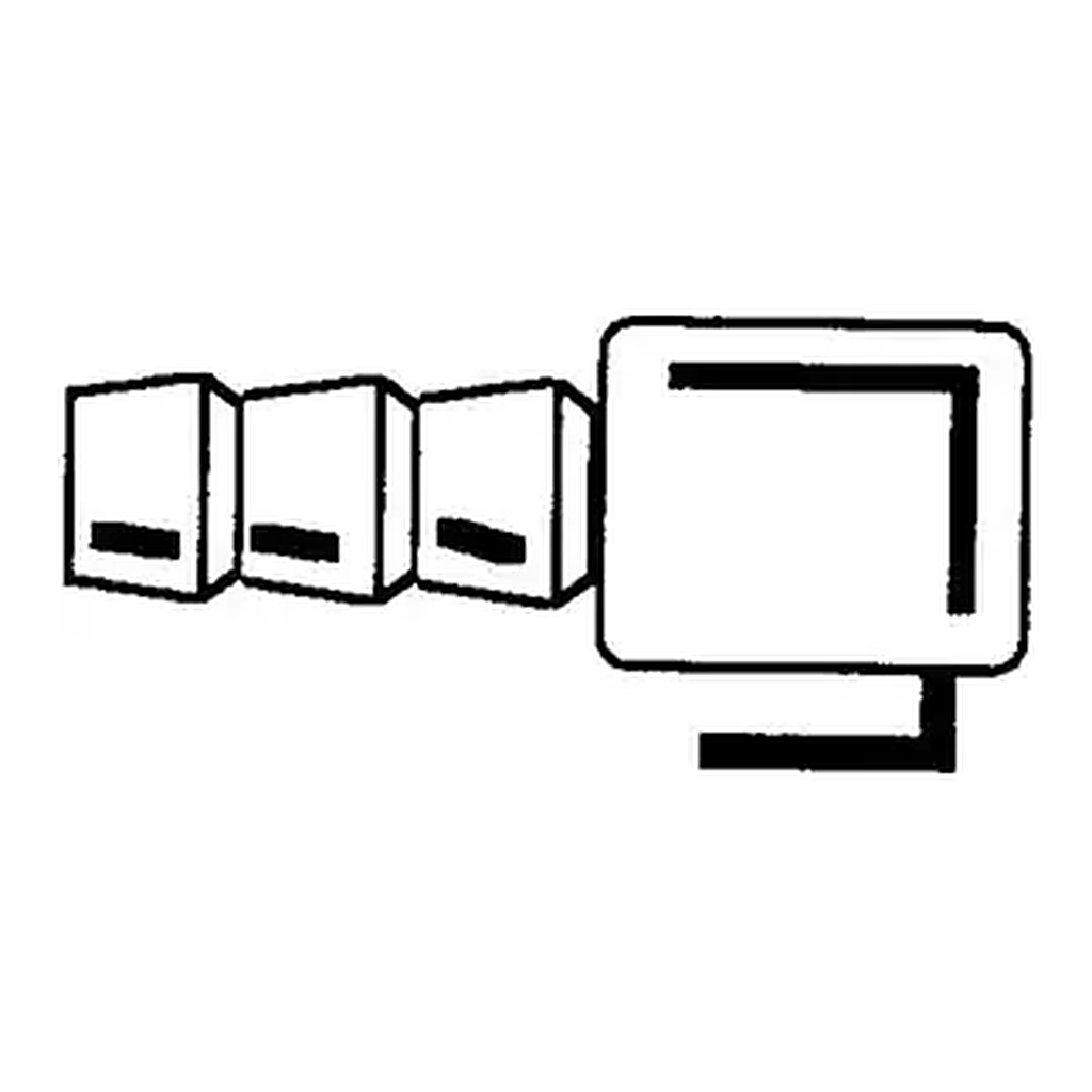 Merck System 45 quick-disconnect fittings