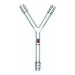 Merck Synthware Y-shaped connecting tube