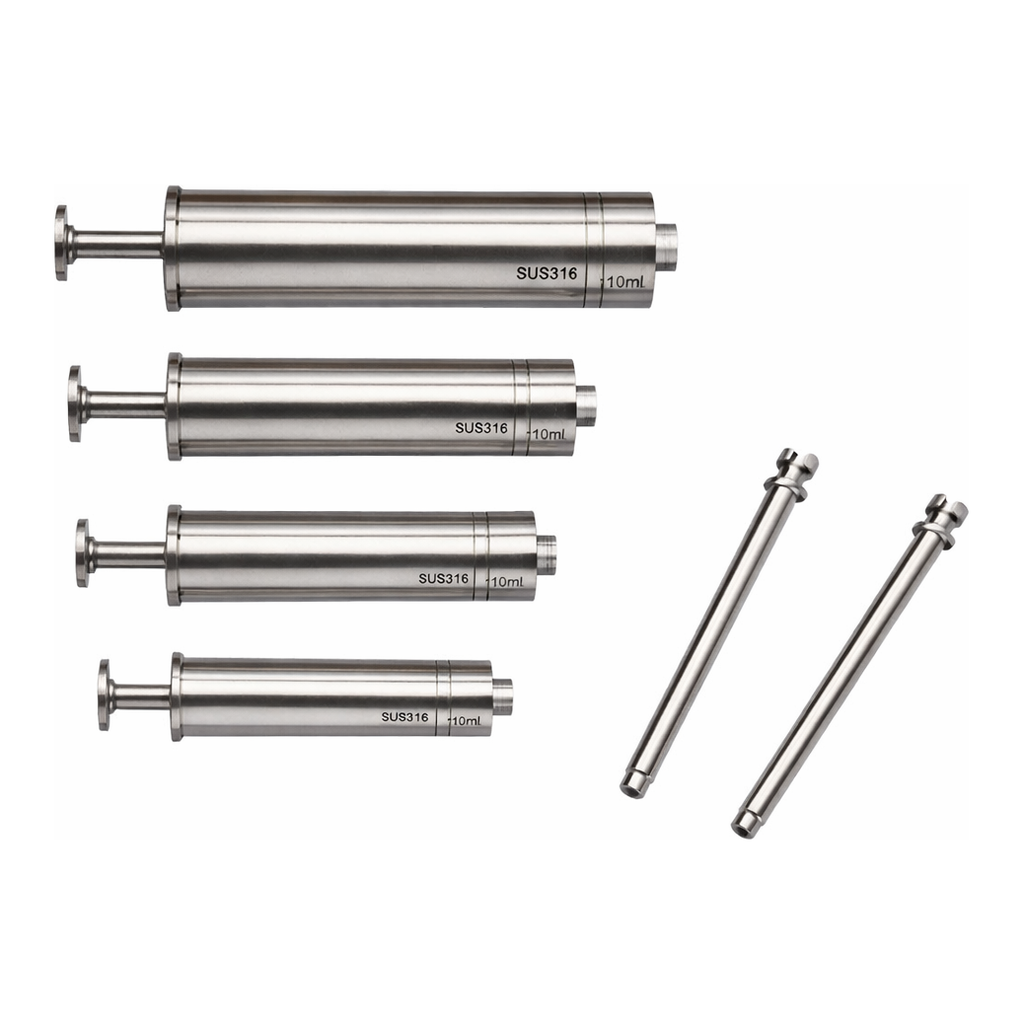 Merck KDS stainless steel syringes