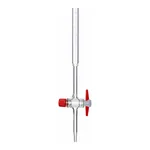 Merck Pyrex Burettes, class AS with PTFE key