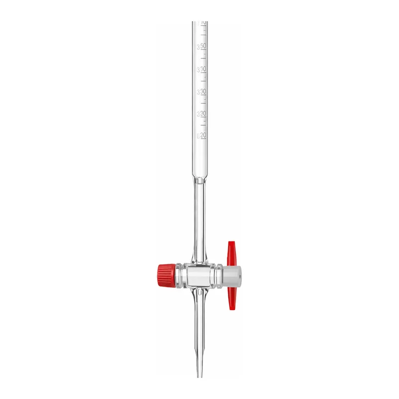 Merck Pyrex Burettes, class AS works certified with PTFE key