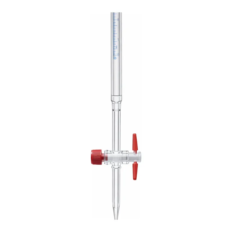 Merck Pyrex Burettes, Schellbach, class AS with PTFE key