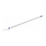 Merck Pyrex economy-grade burette, with PTFE locking stopcock