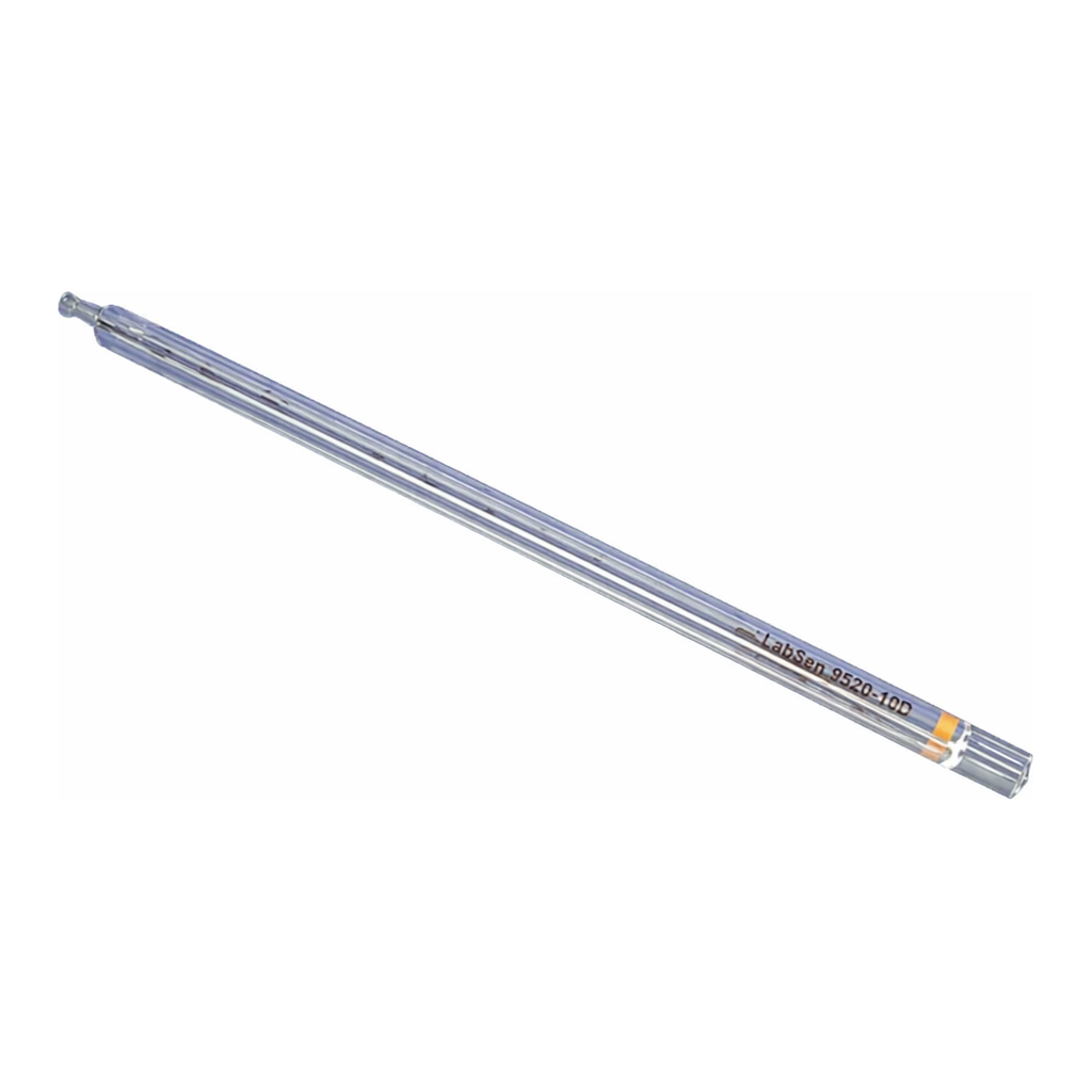 Merck Pyrex serialized/certified measuring pipette with colored markings, class A
