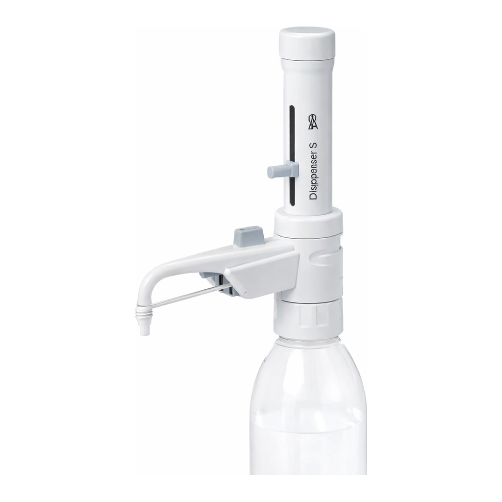 Merck BRAND Dispensette S Trace Analysis Analog-adjustable bottle-top dispenser