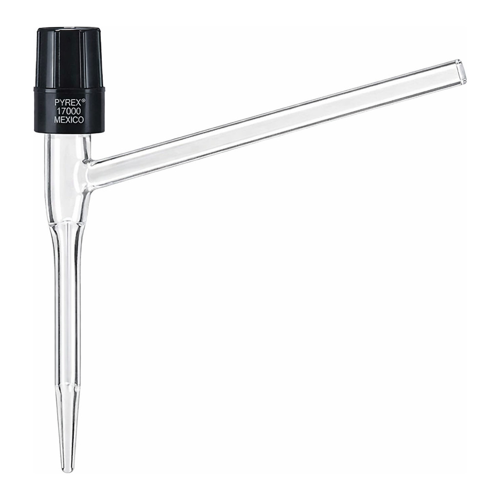 Merck BRAND needle-valve stopcocks for burettes and automatic burettes with PTFE spindle