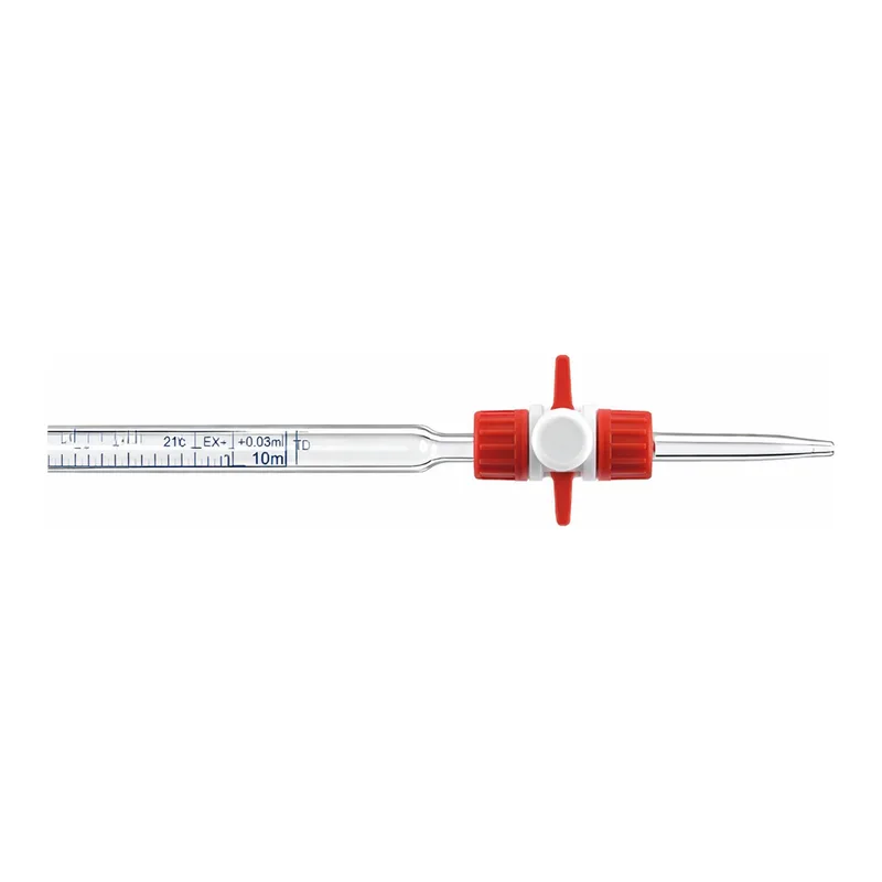Merck BRAND compact BLAUBRAND burette, with PTFE stopcock and Schellbach stripe