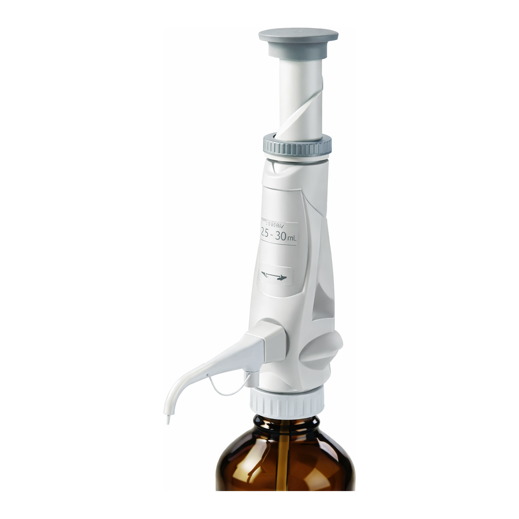 Merck Hirschmann Ceramus bottle-top dispenser, adjustable volume