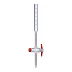 Merck Pyrex Burettes, class AS with PTFE key