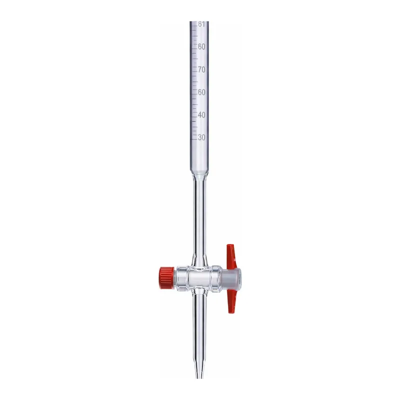 Merck Pyrex Burettes, class AS with PTFE key