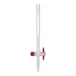 Merck Pyrex Burettes, class AS works certified with PTFE key