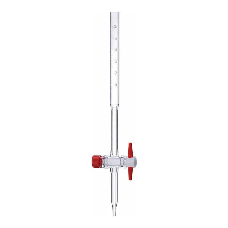 Merck Pyrex Burettes, class AS works certified with PTFE key