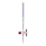 Merck Pyrex Burettes, class B with PTFE key
