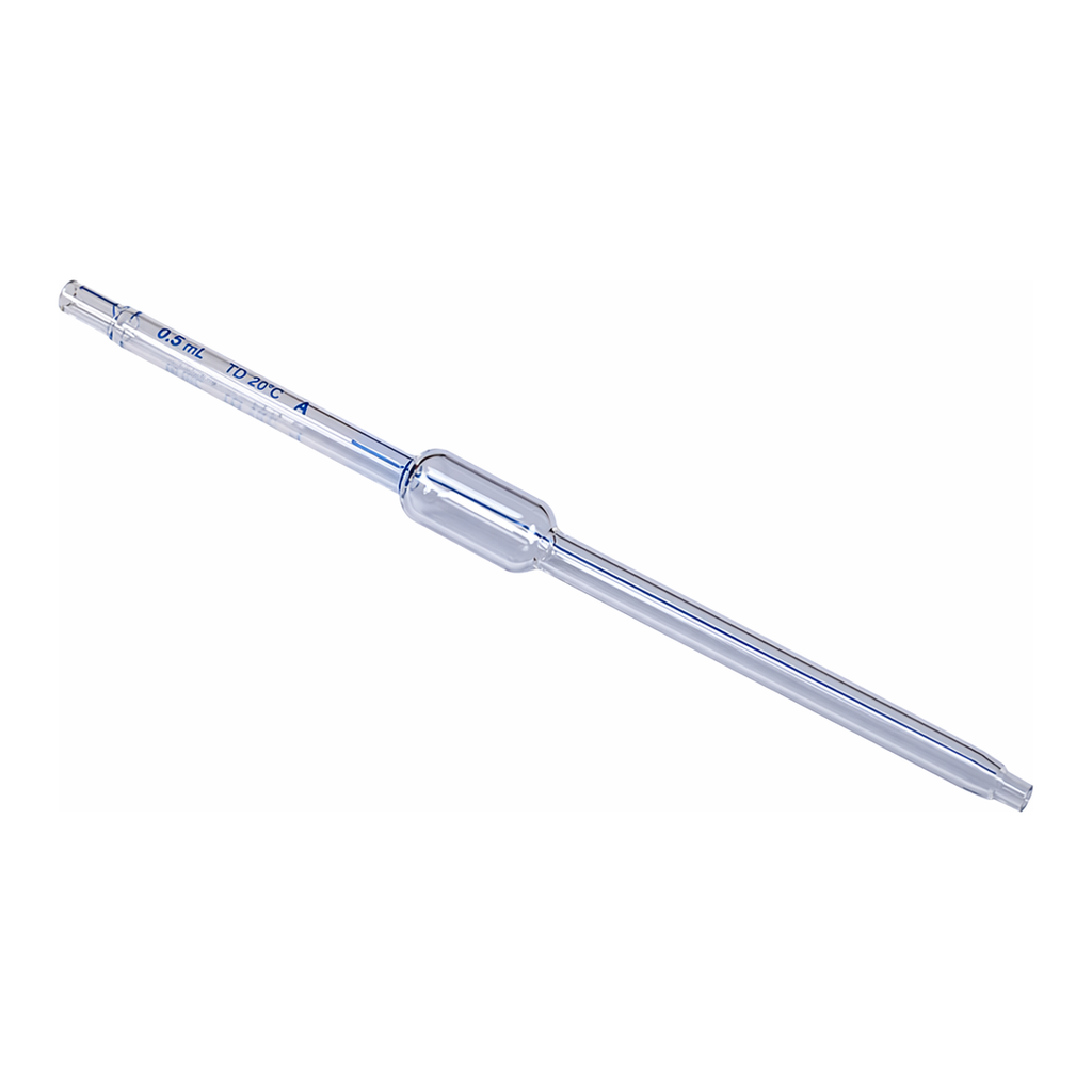 Merck Pyrex certified volumetric pipette, color-coded, Class A
